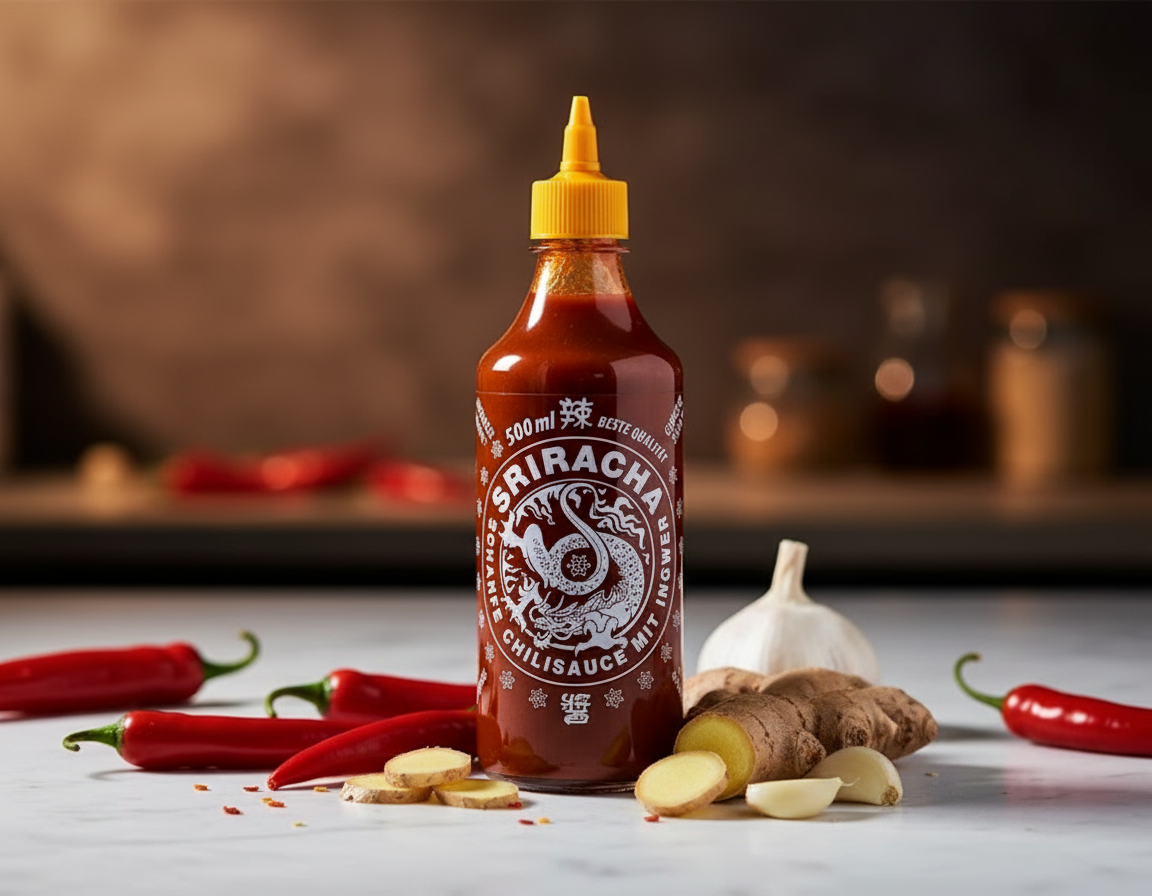 Sriracha Chili Ingwer Sauce (500ml) (2 stück)
